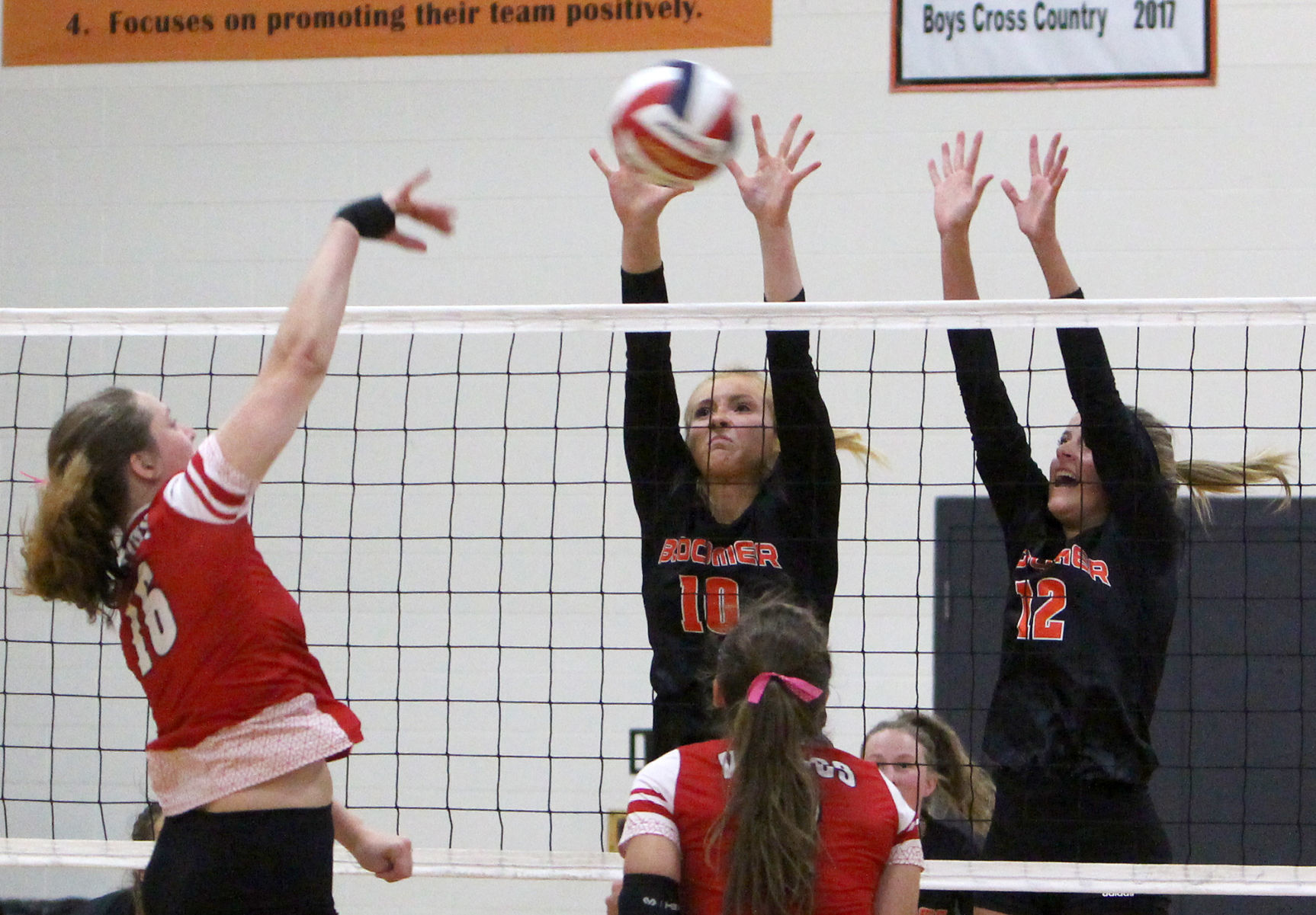 Colfax at Bloomer volleyball 10-8-19